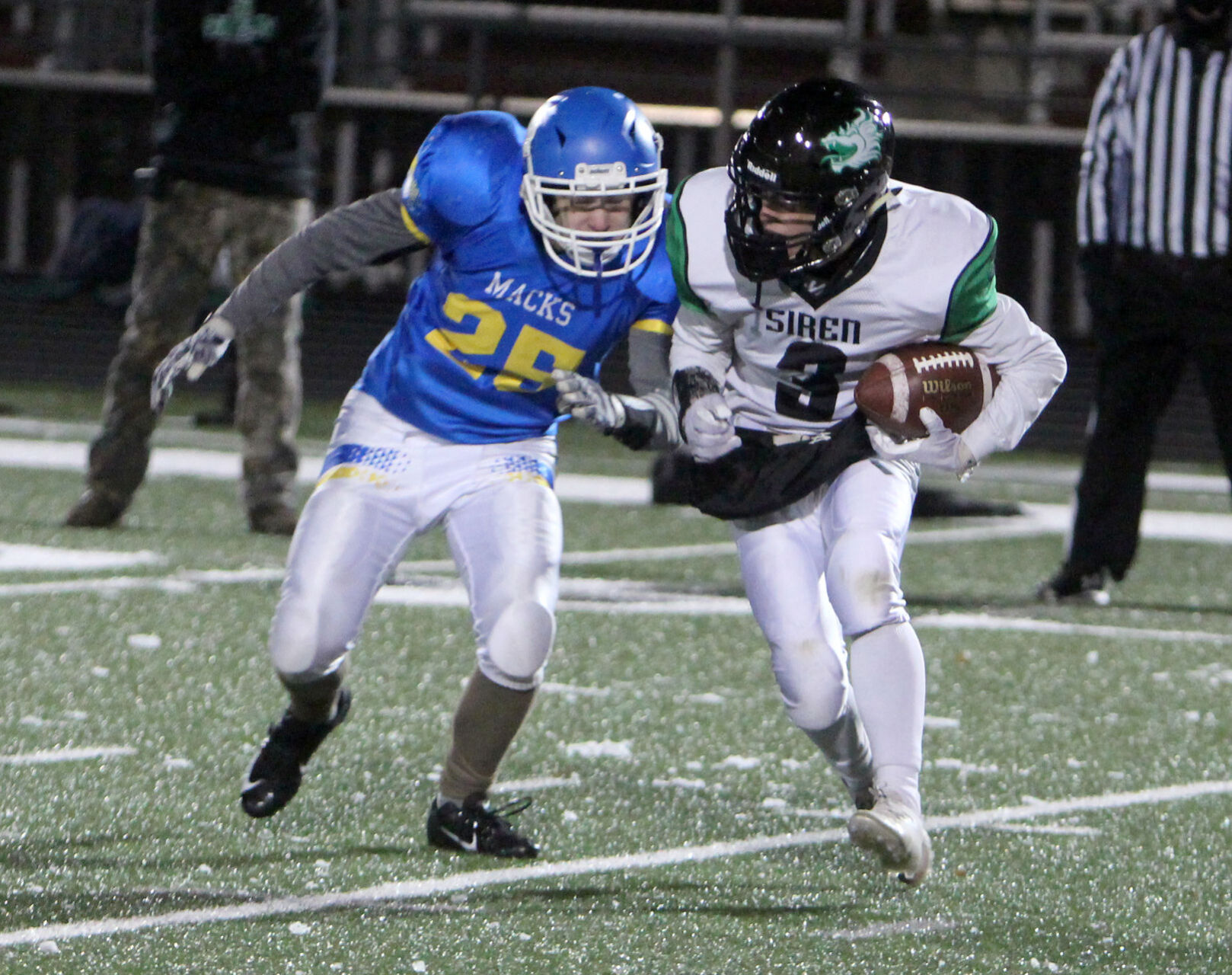 Siren at McDonell football 11-13-20